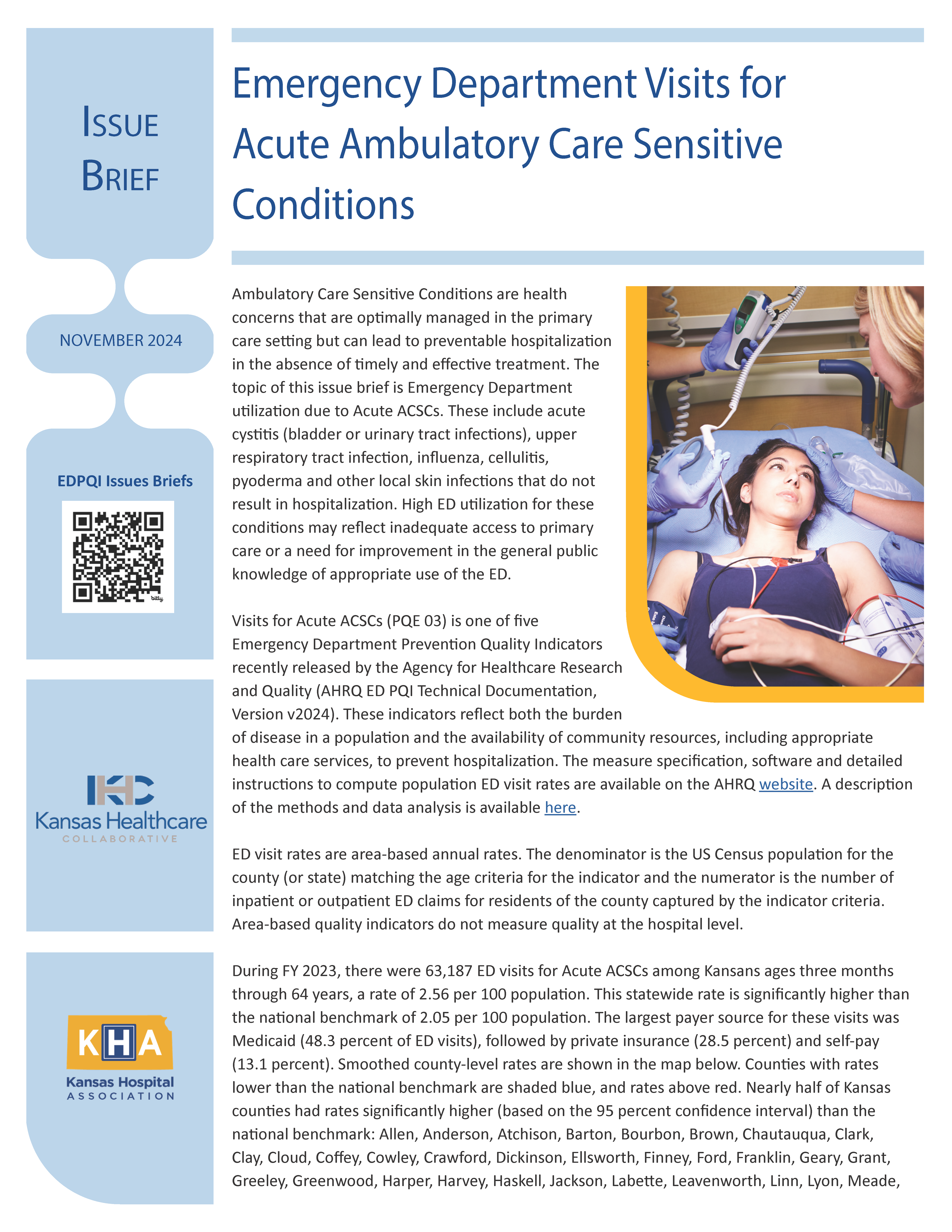 KHC and KHA Issue Brief Acute ACSC November 2024 Page 1