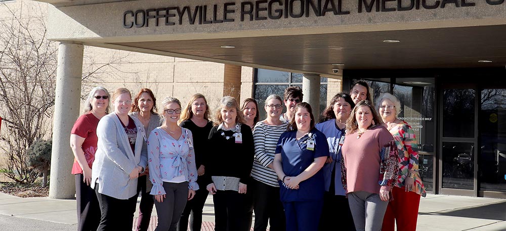 Team members at Coffeyville Regional Medical Center.